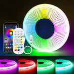 ruban led multicolore adhésif moderne contrôleur bluetooth lumière nuit réglable salon