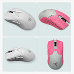 bande adhésive antidérapante souris caoutchouc noir blanc rose jaune texture embossée antidérapage sans souris