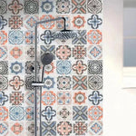papier peint adhésif motif géométrique gris texture veloutée moderne décoration intérieure sol mur chambre