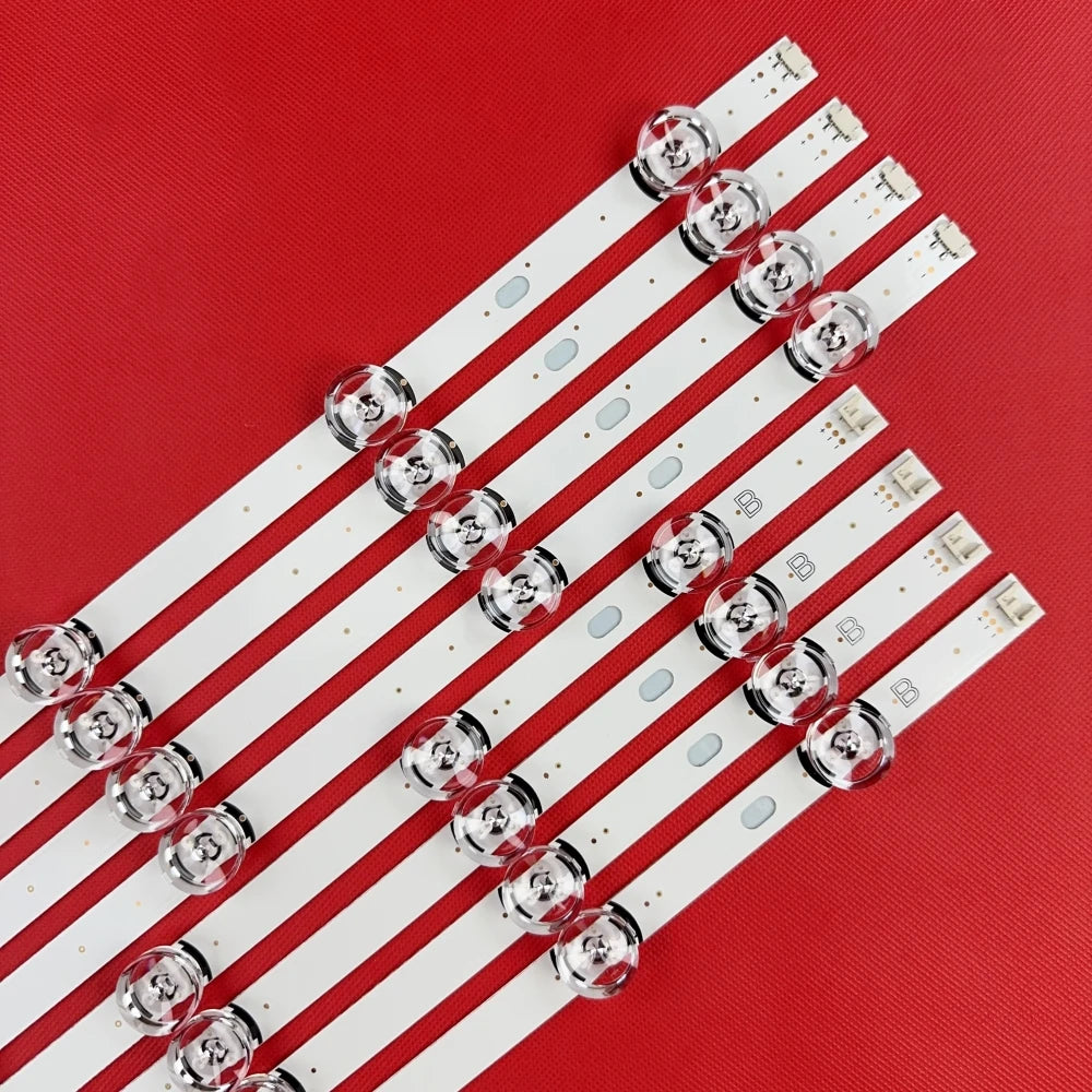 bande lumineuse led blanc moderne 980mm leds transparentes aluminium