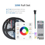 Ruban led 60 diodes rgb adhésif contrôle rf moderne chevaux multicolore