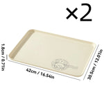 assiettes modernes plastique imprimées ours tasse cuillère serviette dessin animé minimaliste