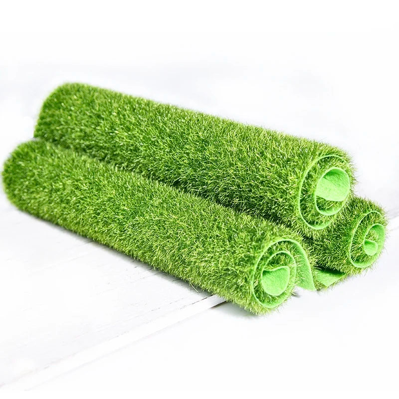 tapis artificiel vert pelucheux moderne décoration intérieure ambiance naturelle 15x15cm 30x30cm durable imitation herbe