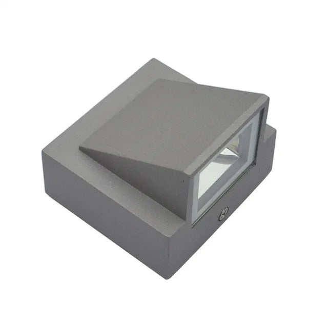 applique murale led noir contemporaine ip65 étanche 5w 10w naturel 4000k fixée mur