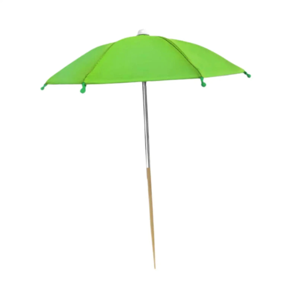 parasol extérieur moderne piquet bois protection solaire plantes couleurs vert orange bleu rouge