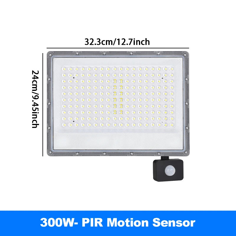 projecteur led extérieur ip66 moderne 220v pirmotion sensor gris métallique