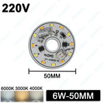 ampoule led 24w 36w 48w couleurs 6000k 3000k source lumineuse smd2835 alu moderne