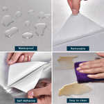 papier peint auto adhésif moderne rayures argenté mur réfrigérateur cuisine décoration