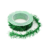 guirlande frangée tinsel bleu vert rose or décoration noël anniversaire mariage événement festive scintillante