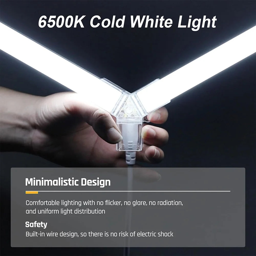 plafonnier led blanc moderne forme hexagonale nid d'abeille salon salle conférence