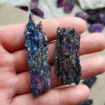 pierres naturelles cristal quartz noir violet bleu vert feng shui africain bouddhisme matiere organique