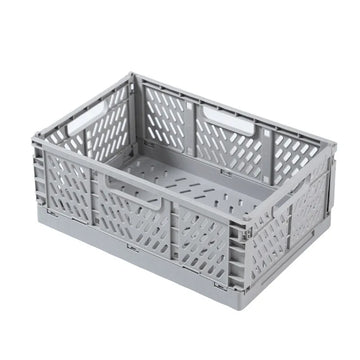 panier rangement pliable plastique poignées jouets maquillage objets divers
