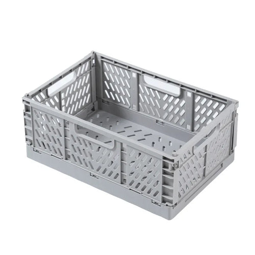panier rangement pliable plastique poignées jouets maquillage objets divers