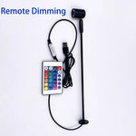 projecteur led noir câble usb télécommande réglage luminosité moderne opaque
