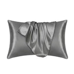 housse coussin moderne satinée coton polyester opaque rose pâle blanc gris beige violet