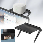 support mural rangement écran ordinateur portable tablette smartphone enceinte fleurs salon