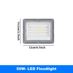projecteur led moderne ip65 étanche 220v sensor mouvement clips gris métallique 500w 300w 200w