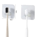 porte brosse dents gel dentifrice cactus moderne adhésif bleu vert rose blanc salle bain