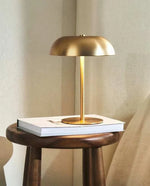 lampe table led rechargeable couleurs doré argenté noir moderne chambre decoration maison