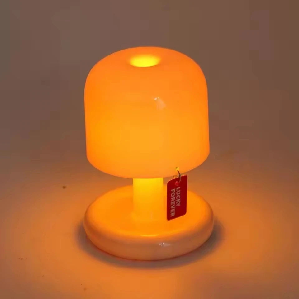 lampe table moderne rechargeable blanc orange matériau abs flux lumineux 249 2000 usb tactile