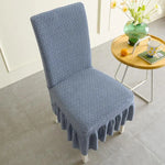 housses chaise moderne bleu rose gris rouge tissu motifs adhésifs polyester coton