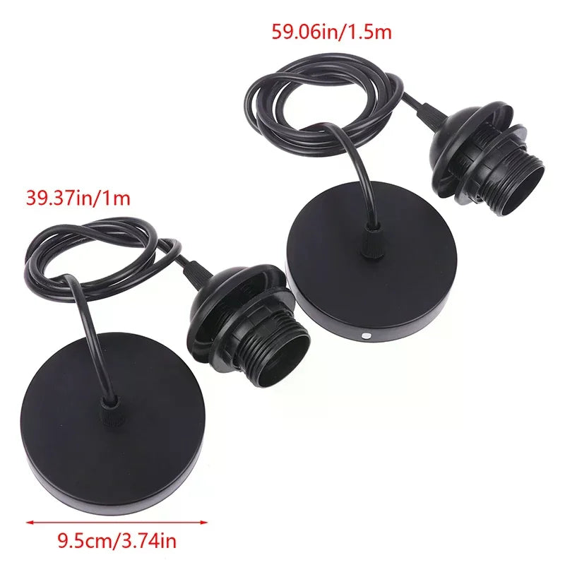 socquette suspension moderne adhésif noir blanc câble mètre demimètre ab abs