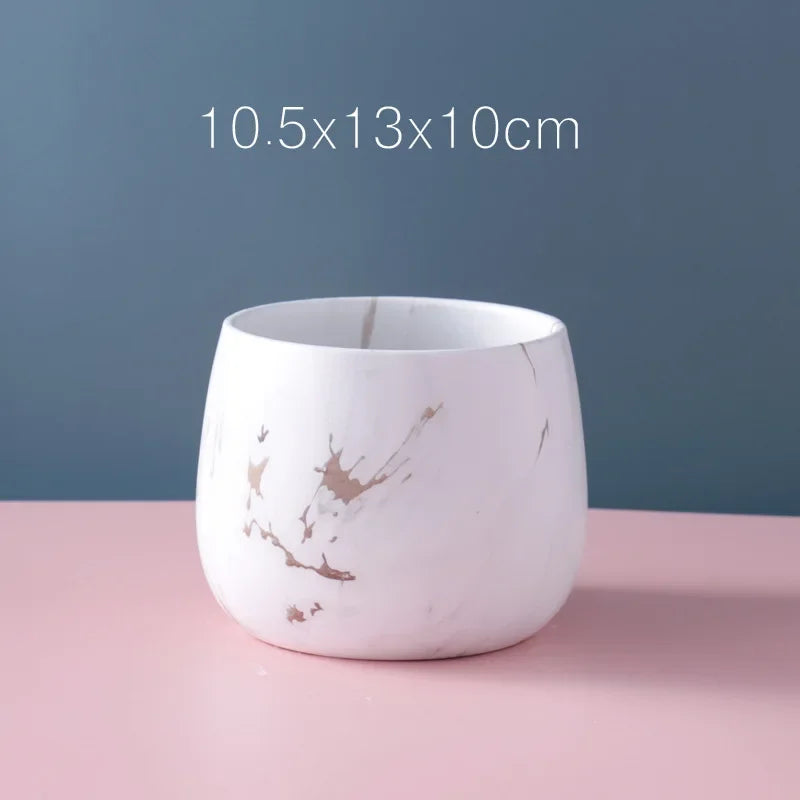 petit cache pot céramique moderne fleur artificielle décoration petit pot gris