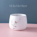 petit cache pot céramique moderne fleur artificielle décoration petit pot gris