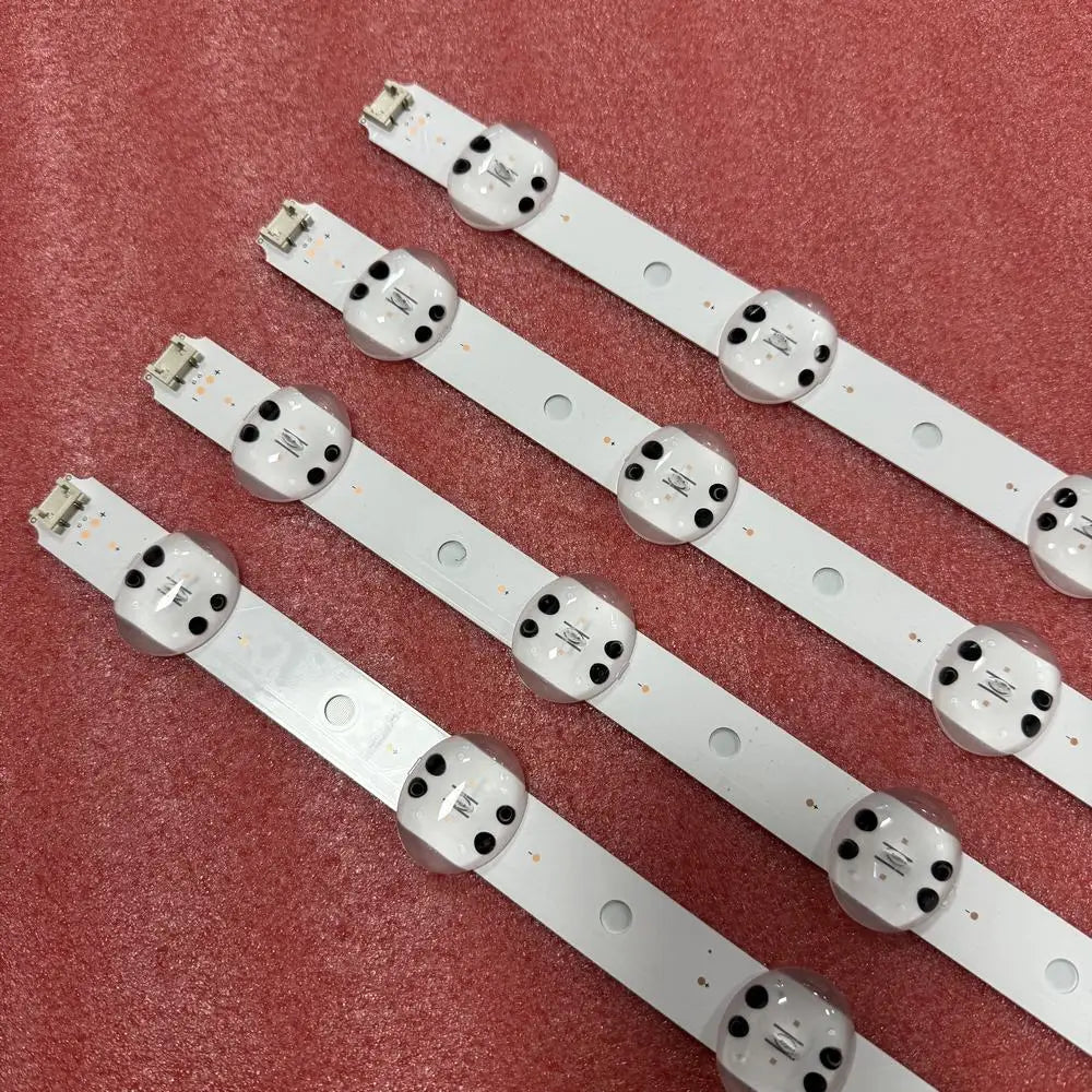 bande lumineuse led blanc moderne fixations connecteurs électriques réutilisable aluminium