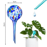 arroseur siphon moderne rouge bleu vert points colorés opacité auto irrigation plantes