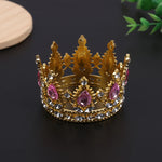 couronne or transparente strass diamants princière adhésif décoration gâteau anniversaire festive royal elegance festive