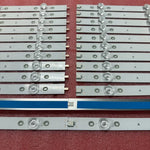 bande lumineuse led blanc moderne connecteurs électriques aluminium fixations lisses sans fil