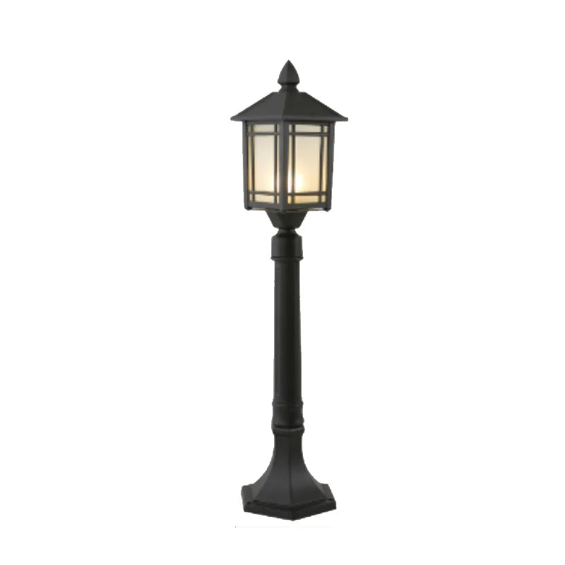 lampe sol industrielle ip65 led moderne noire éclairage public extérieur classique aluminium protégée ans