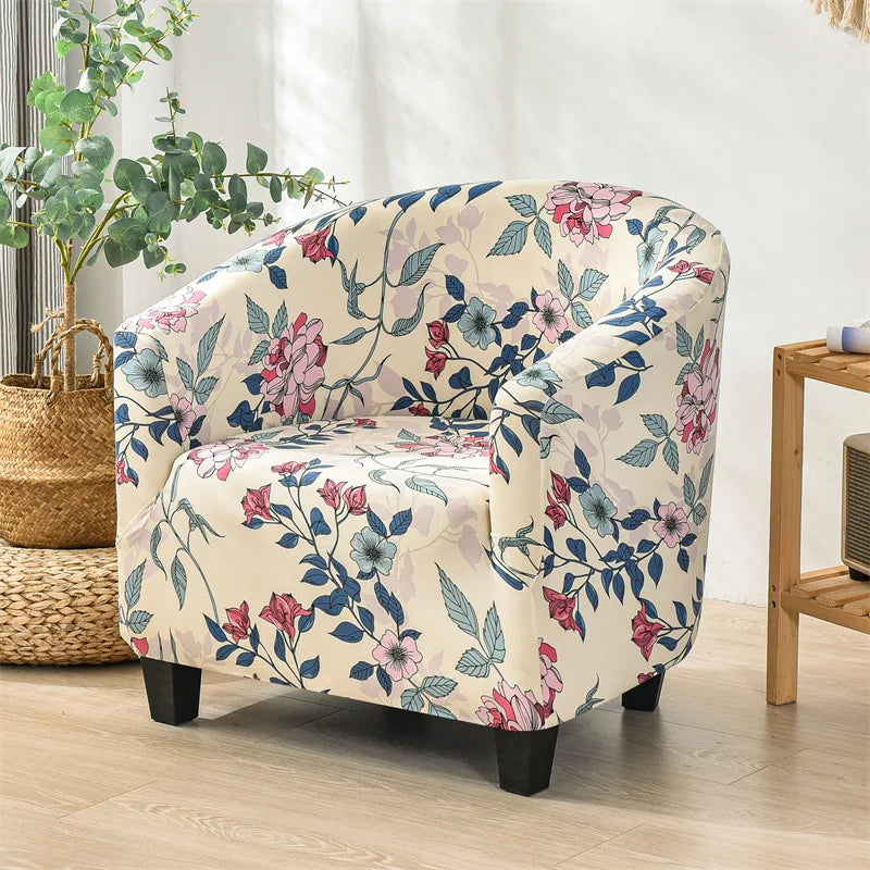 Coussin protection fauteuil moderne fleuri lavable maison restaurant chambre salon étudiants