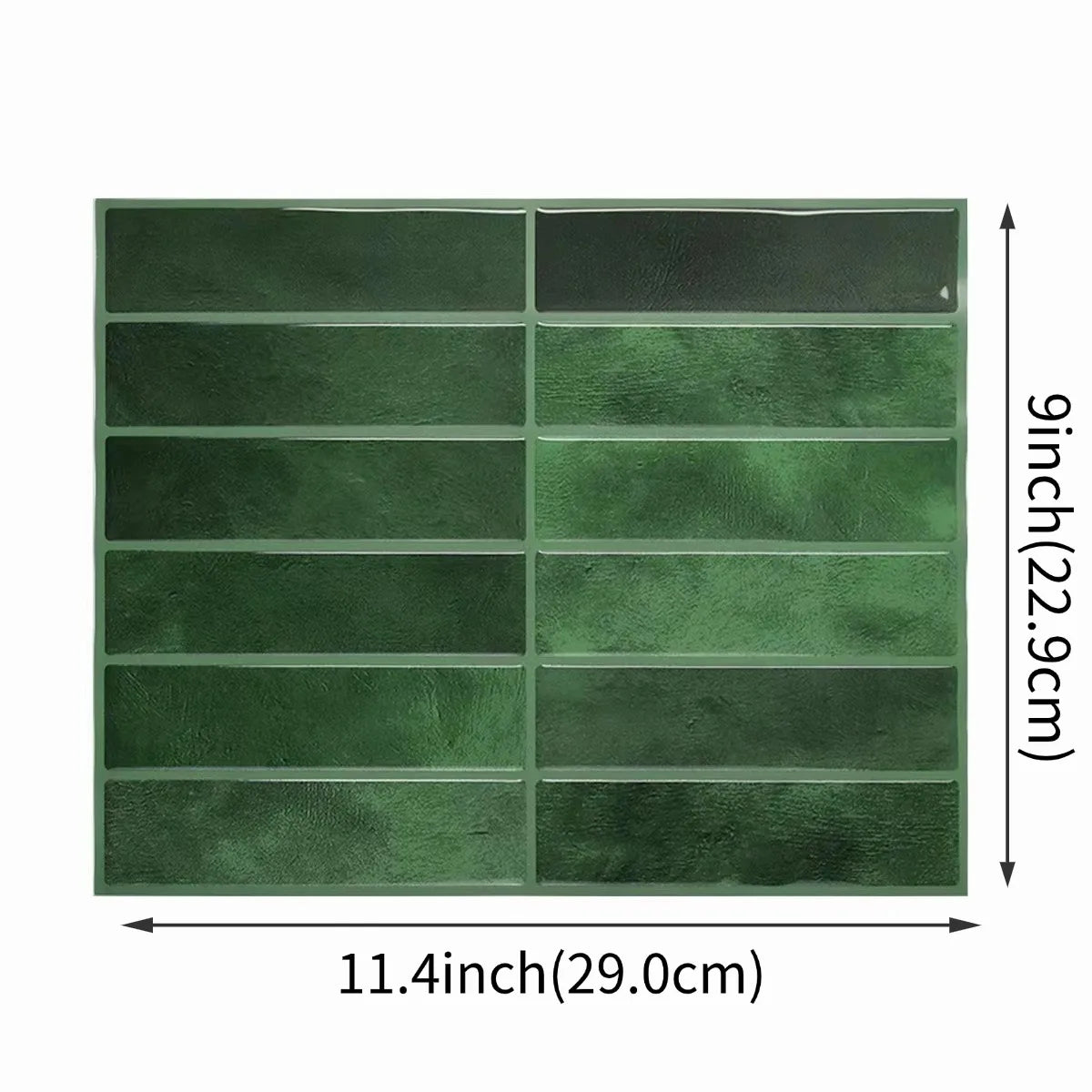 autocollants mur verts gris roses texture marbrée effet 3d moderne minimaliste feuilles feuilles