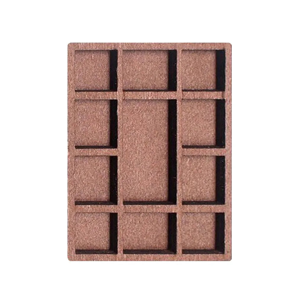 boîte bijoux bois marron classique coquillages pierres semi précieuses motifs géométriques texture naturelle opaque