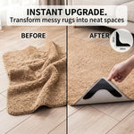 tapis antidérapant réutilisable adhésif protecteur sol moderne 10cm 10cm pack pièces
