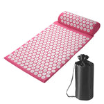 tapis massage acupression violet points blancs soulagement douleur relaxation stress moderne fitness yoga