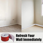 protection murale pvc moderne 8cm large 1m 2m 3m adhésif noir gris rouge