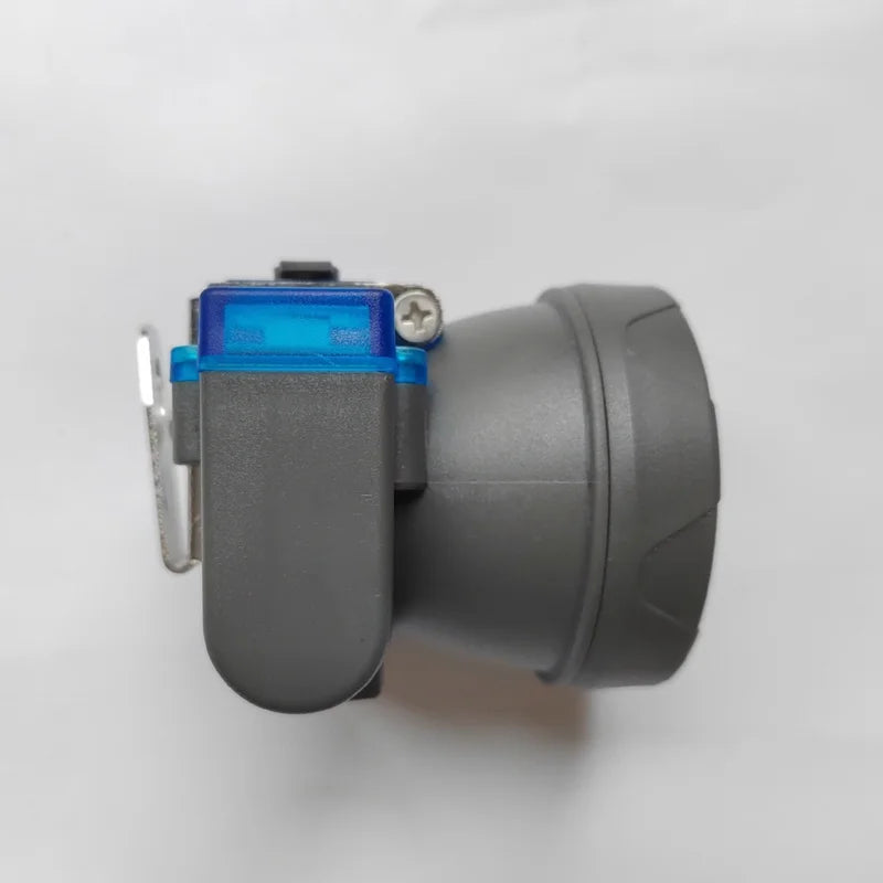 lampe torche bleu noir batterie 5200mAh chargeur ip68 clips moderne