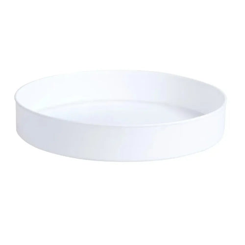 plateau blanc moderne rangement mat objets cuisine thé bols verres parfum bougies