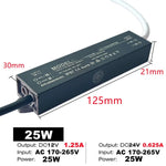 driver led étanche gris métallisé alimentation secteur 12v 24v éclairage extérieur