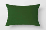 coussin décoratif rectangulaire rouge gris orange amovible lavable 30x50cm moderne fibre polyester