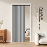 rideau plissé gris moderne polyester opaque 100x200cm 120x200cm 150x200cm 180x200cm 200x200cm 220x200cm