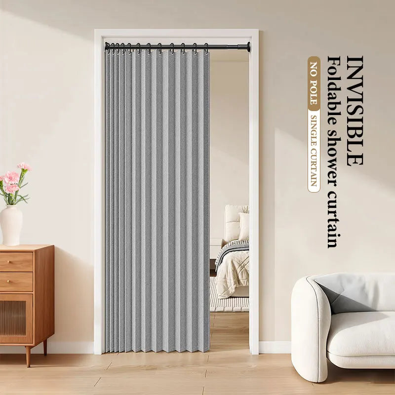 rideau plissé gris moderne polyester opaque 100x200cm 120x200cm 150x200cm 180x200cm 200x200cm 220x200cm