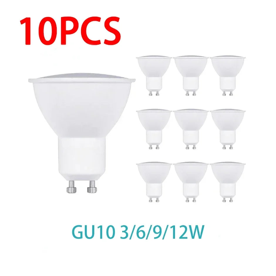 ampoule led gu10 projecteur blanc moderne 500 999 lumens 2700k 6500k 50000 heures