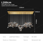 suspension lumineuse contemporaine led verre blanc doré transparent 249 2000lm