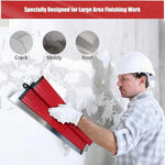 outil finition mural rouge blanc lisse clips poignée noire peinture cloison sèche 25cm 40cm