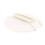 support mural doré moderne assiettes clips fixations variante 10 12 14 16 pouces