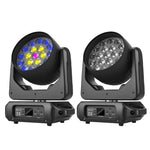 projecteur led moving head effet faisceau wash zoom dmx discothèque fête concert mariage